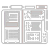 Sizzix • tim holtz thinlits die set specimen 54pcs