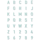 Sizzix • thinlits die tile alphanumeric