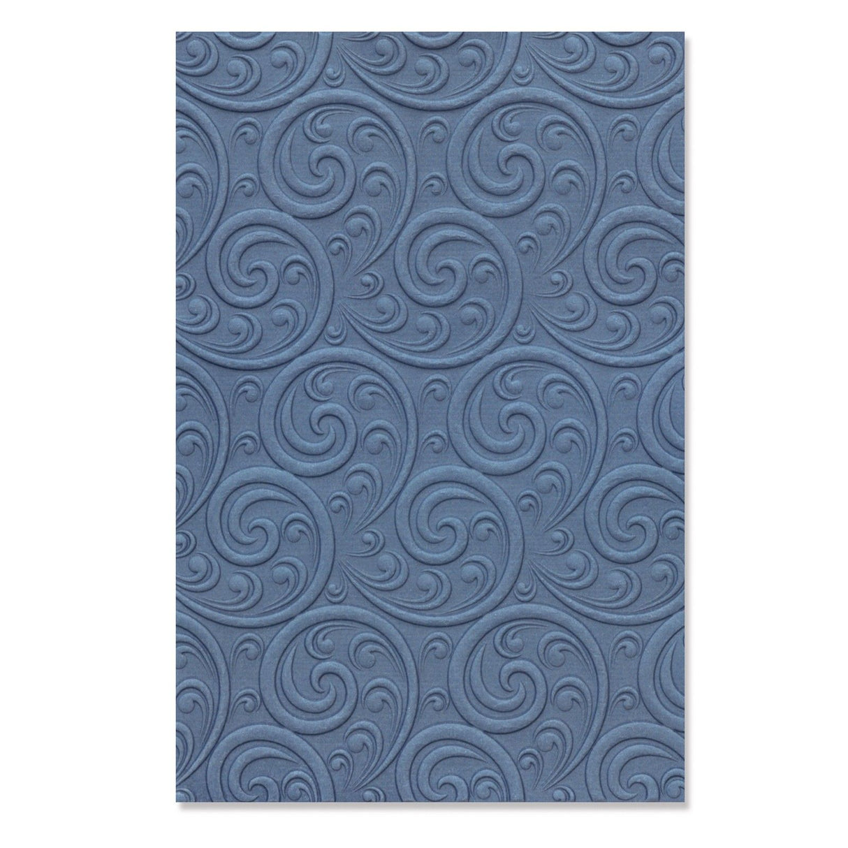 Sizzix • 3-d textured impressions embossing folder ornamental spiral