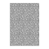 Sizzix • 3-d textured impressions embossing folder ornamental spiral