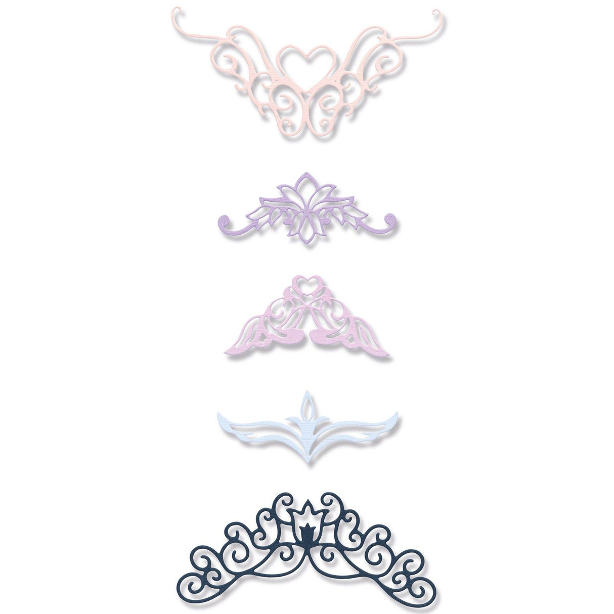 Sizzix • thinlits die set fanciful corners 5stuks