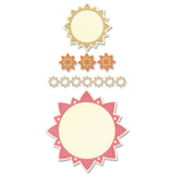Sizzix • thinlits die set geo frames borders 10stuks