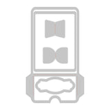 Sizzix • thinlits die set library pocket atc card tabs 5stuks