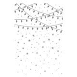 Sizzix • multi-level textured impressions embossing folder stars and lights