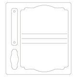 Sizzix • scoreboards die mini book