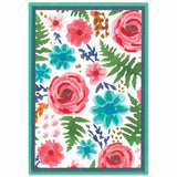 Sizzix • layered stencil a6 abstract blooms 4pcs