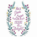 Sizzix • 3d textured impressions embossing folder merry bright