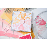 Sizzix • clear stamps with framelits build-a-burst painterly 11pcs