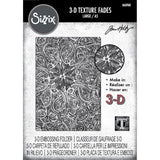 Sizzix • 3-d texture fades embossing folder engraved a5 by tim holtz