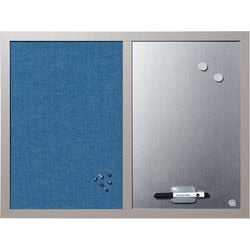Bi-office combinatiebord mx04429608 blauw zilver