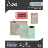Sizzix • clear stamps set 10pcs 10pcs framelits creative combos by 49 market