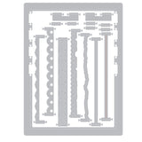 Sizzix • thinlits die set 16pcs snap and swap journal set by 49 and market
