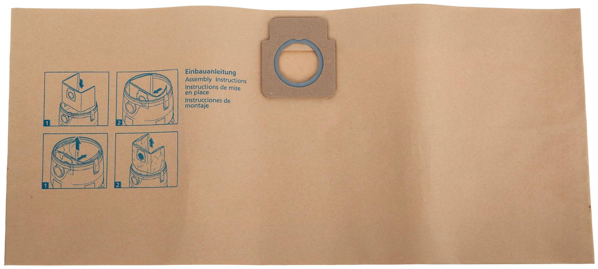 Nilfisk staubsaugerbeutel filter bag 1-ply 5pcs f.turbo gt