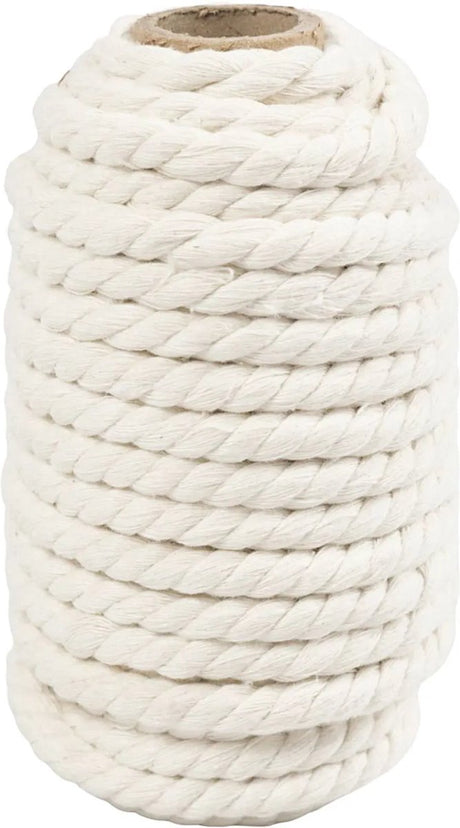Creativ company macramétouw 8,5 mm 12 m off white