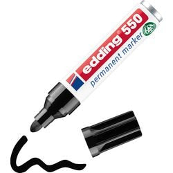 Permanentmarker edding 550 zwart rond