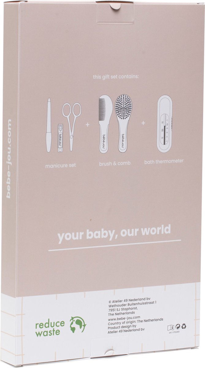 Bébé-jou geschenkset pale pink