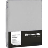 Bonnanotte hoeslaken jersey licht grijs 90x200cm