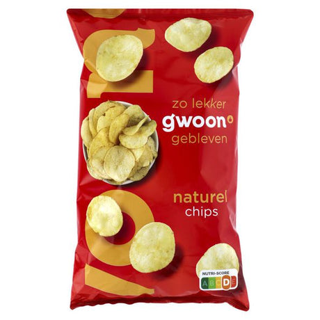 G'woon g’woon chips naturel (16x 250 gr)