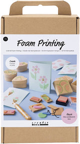 Creativ company hobbyset foam druk versierde dozen en kaarten