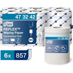 Poetspapier tork m4 reflex wit