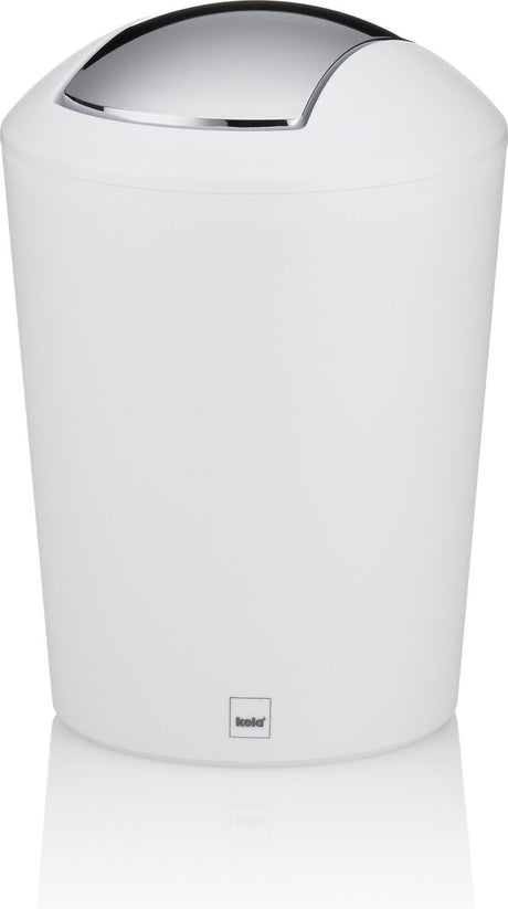 Kela marta afvalemmer swing - 1,7 l - wit -