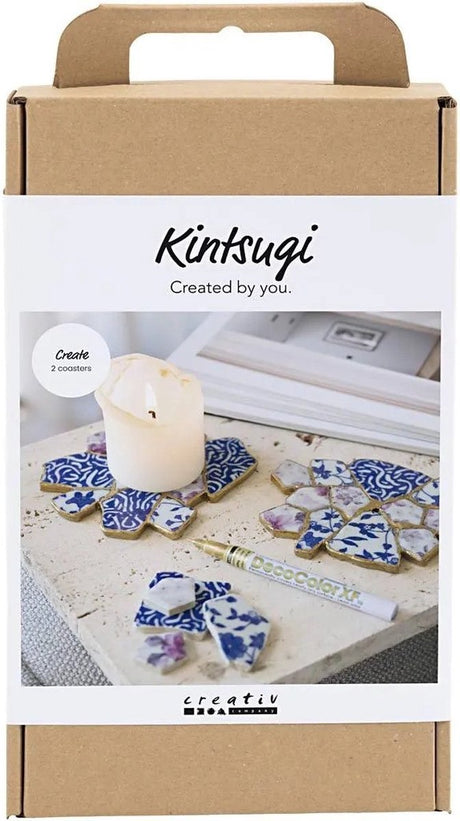 Creativ company hobbyset kintsugi onderzetter