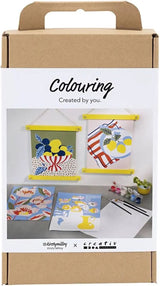 Creativ company hobbyset kleuren schilderen volgens cijfers acrylverf