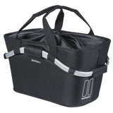 Basil fietsmand classic carry all met mik bevestiging 22 liter 20 x 38 x 17 cm - zwart