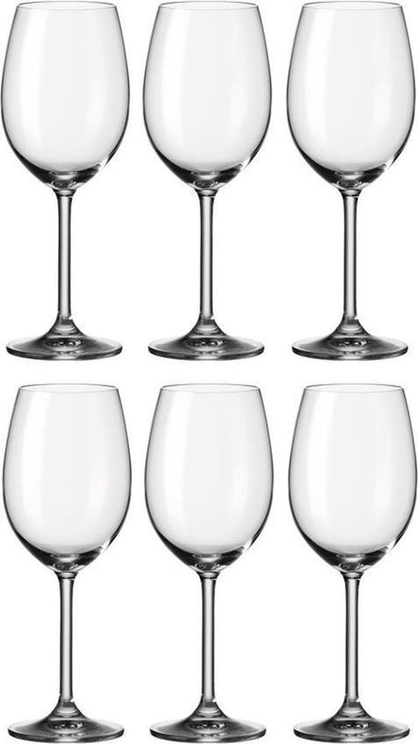 Leonardo daily rode wijnglas 460ml - set 6