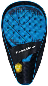 Gametime padel set 2 rackets met bal en opbergtas - sport speelgoed.