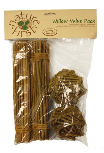 Happy pet wilgen value pack 2 sticks 2 ballen