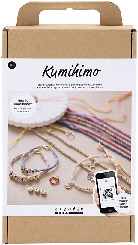 Creativ company starter hobbyset kumihimo