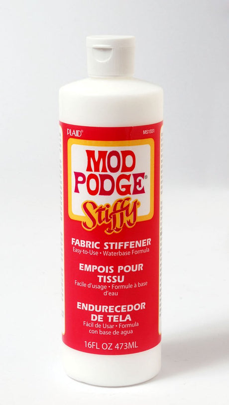 Mod podge stiffy - textiel stijfsel - 473ml