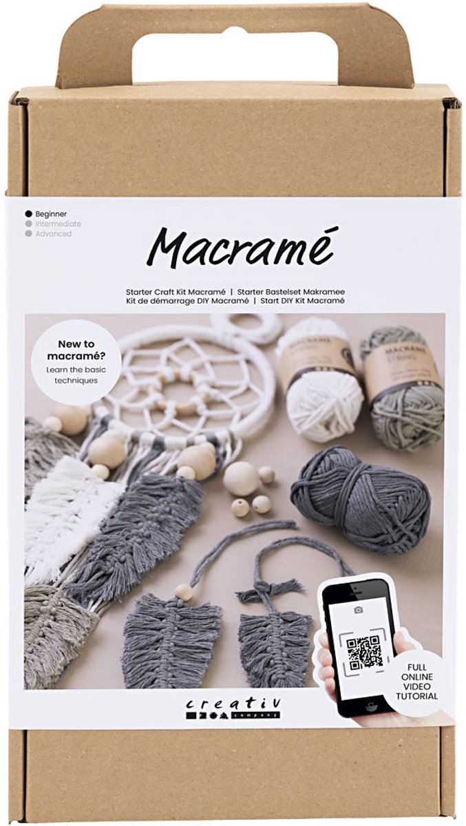 Creativ company macrame ontdekken kit