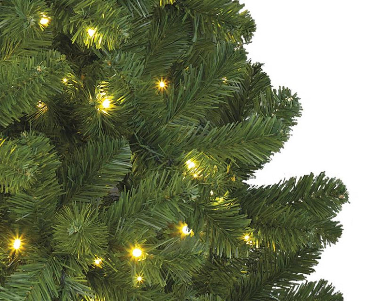 Everlands kerstboom imperial pine180cm+ledverlicht