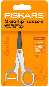 Creativ company fiskars algemene schaar non-stick rechtshandig - 12cm