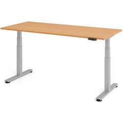 Bach zit-sta bureau hammerer beuken 180x80x127cm