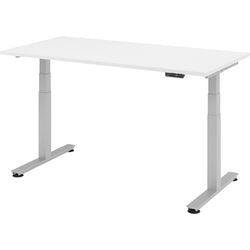 Bach zit-sta bureau hammerer wit 180x8x127cm
