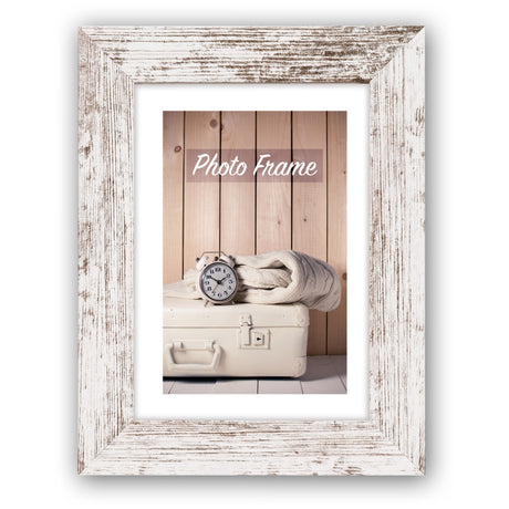 Zep houten fotolijst v21686 nelson 6 white wash 15x20cm