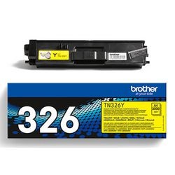 Tonercartridge brother tn326y geel 3500 pagina's