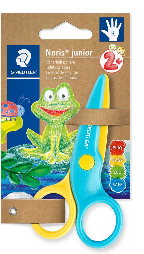 Staedtler kinder schaar - veilige plastic schaar - 10 cm - lichtgewicht - rechtshandig