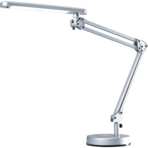 Bureaulamp hansa led 4 stars zilver