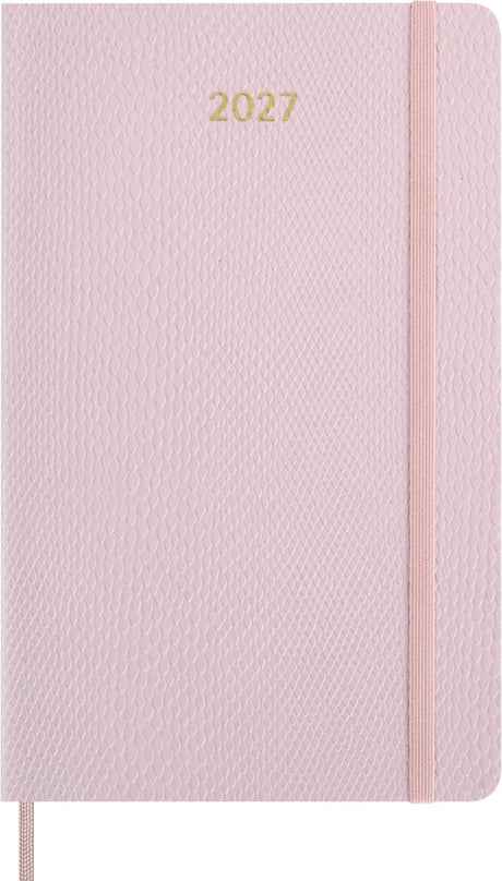 Moleskine 12 maanden agenda - 2027 - precious ethical - wekelijks - large - mamba - roze