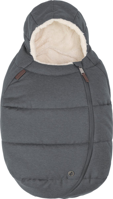 Maxi-cosi voetenzak - accessoire - twillic graphite - voor babyautostoelen met 5-punts gordel
