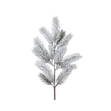 Decoris kunst dennentak met sneeuw 5x11x49cm