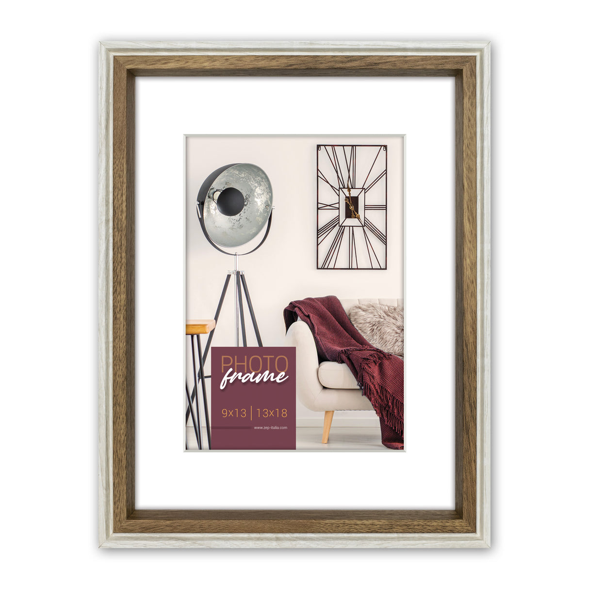 Zep fotolijst dn934b palmi brown 20x30 30x40 cm
