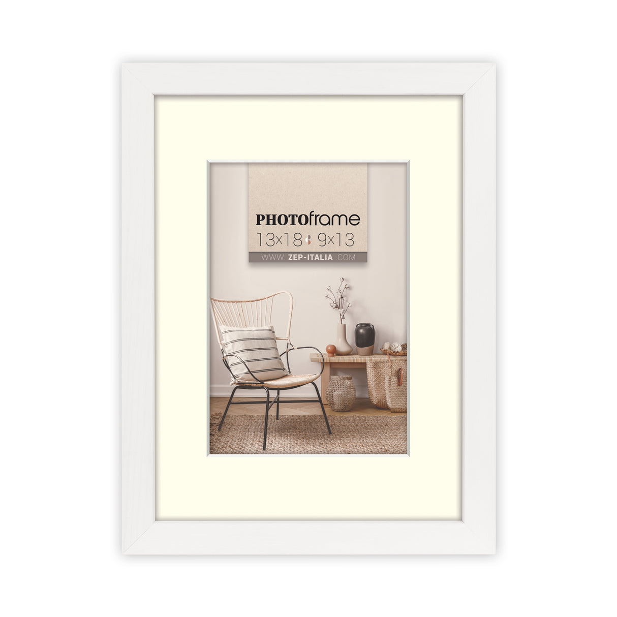 Zep fotolijst v4564w malmo white 30x45 40x60 cm