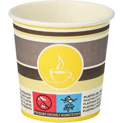 Papieren bekertjes star 100 ml 80st