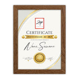 Zep v4729n certificate brown 29,7x42 cm