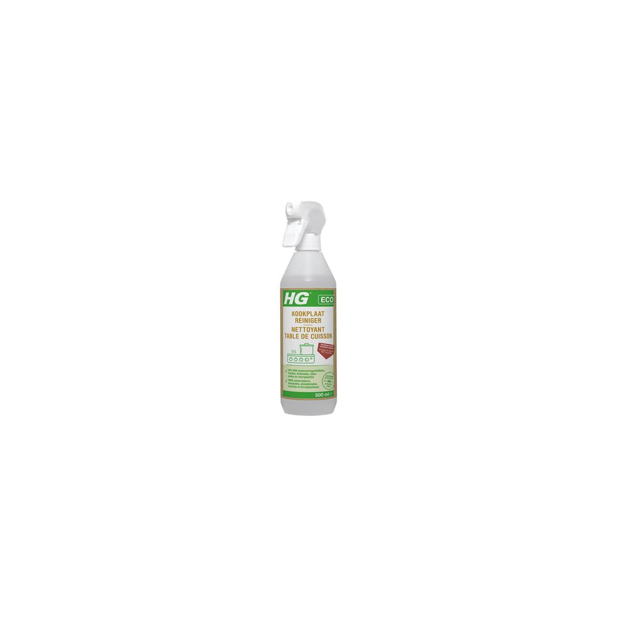 Hg eco kookplaatreiniger 500ml